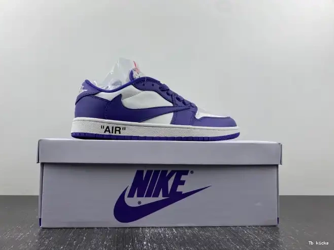 Rep TBK SCOTT 1 JORDAN DM7890-386 CUSTOM X OFF-WHITE X AIR TRAVIS 0418